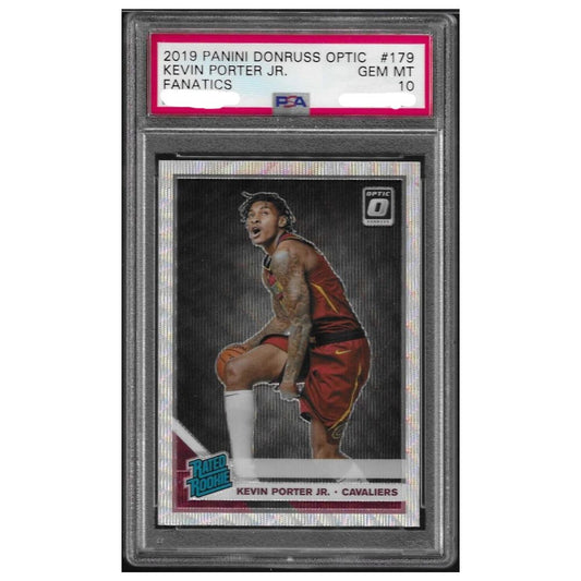 Kevin Porter Jr Rookie Fanatics Optic PSA 10 Basketball Panini Donruss 2019