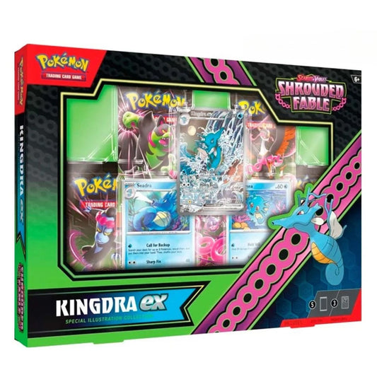 Official Pokémon TCG Collector Box from Scarlet & Violet Shrouded Fable – Collectible Trading Card Game Box
