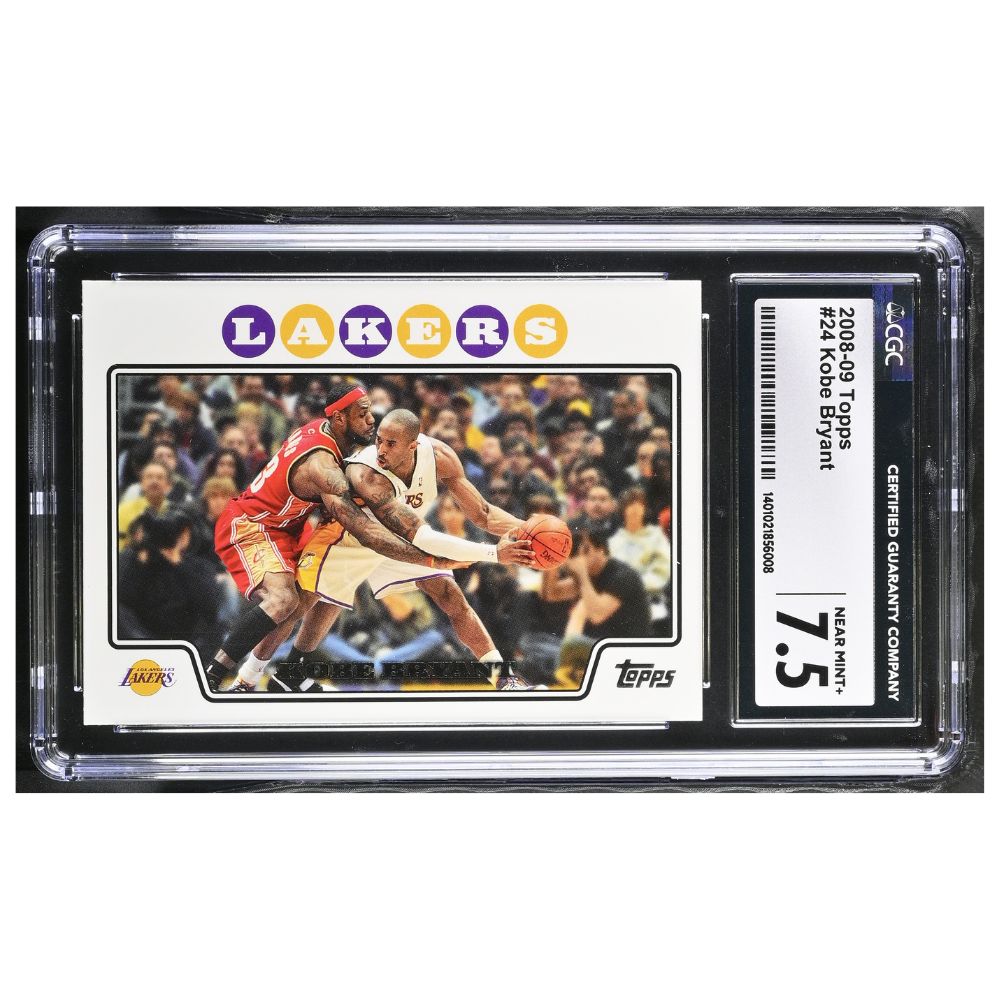Kobe Bryant CGC 7.5 Topps with LeBron James 2008 2009 – Buy in Switzerland