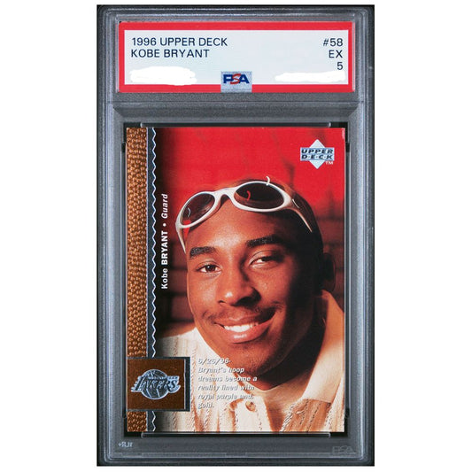 Official Basketball Card Kobe Bryant Upper Deck 1996 PSA 5 – Collectible Trading Card