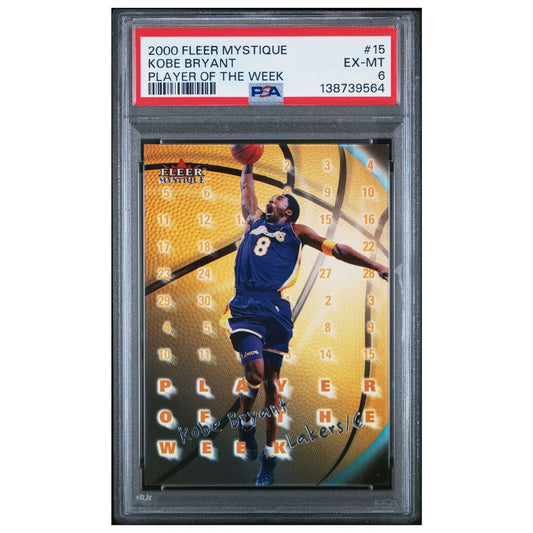 Kobe Bryant PSA 6 Fleer Mystique Player of the Week 2000 – Buy in Switzerland