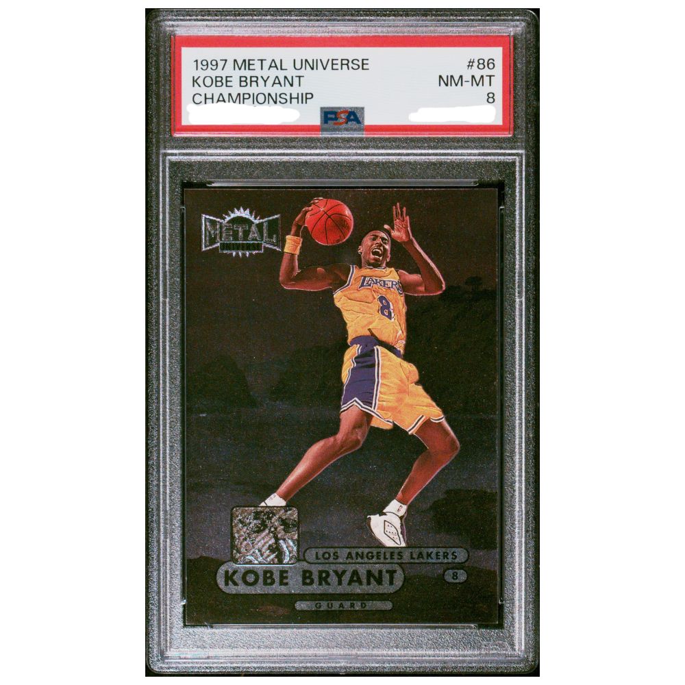 Kobe Bryant PSA 8 Metal Universe Championship 1997 – Buy in Switzerland