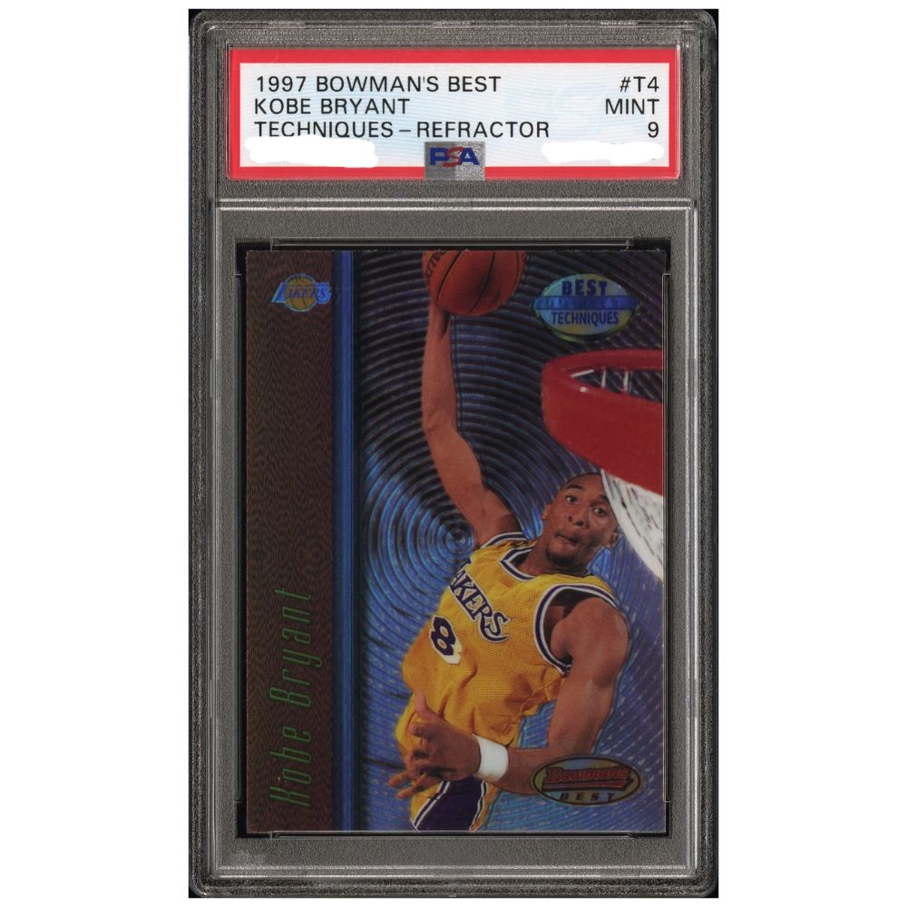Kobe Bryant PSA 9 Bowmans Best Techniques Refractor 1997 – Buy in Switzerland