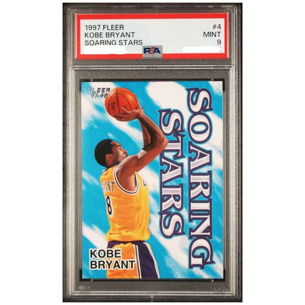 Kobe Bryant PSA 9 Fleer Soaring Stars 1997 – Buy in Switzerland