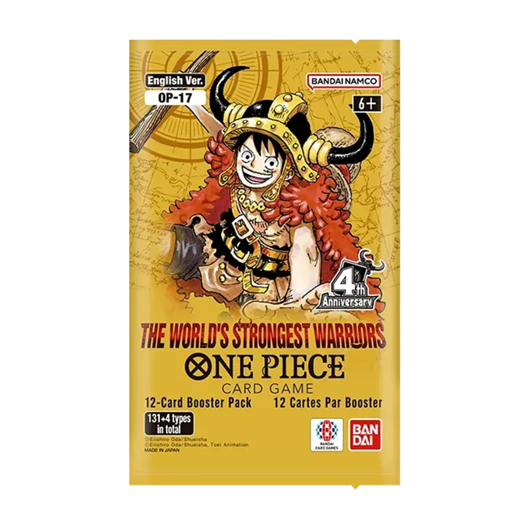 One Piece The World's Strongest Warriors OP-17 English booster pack