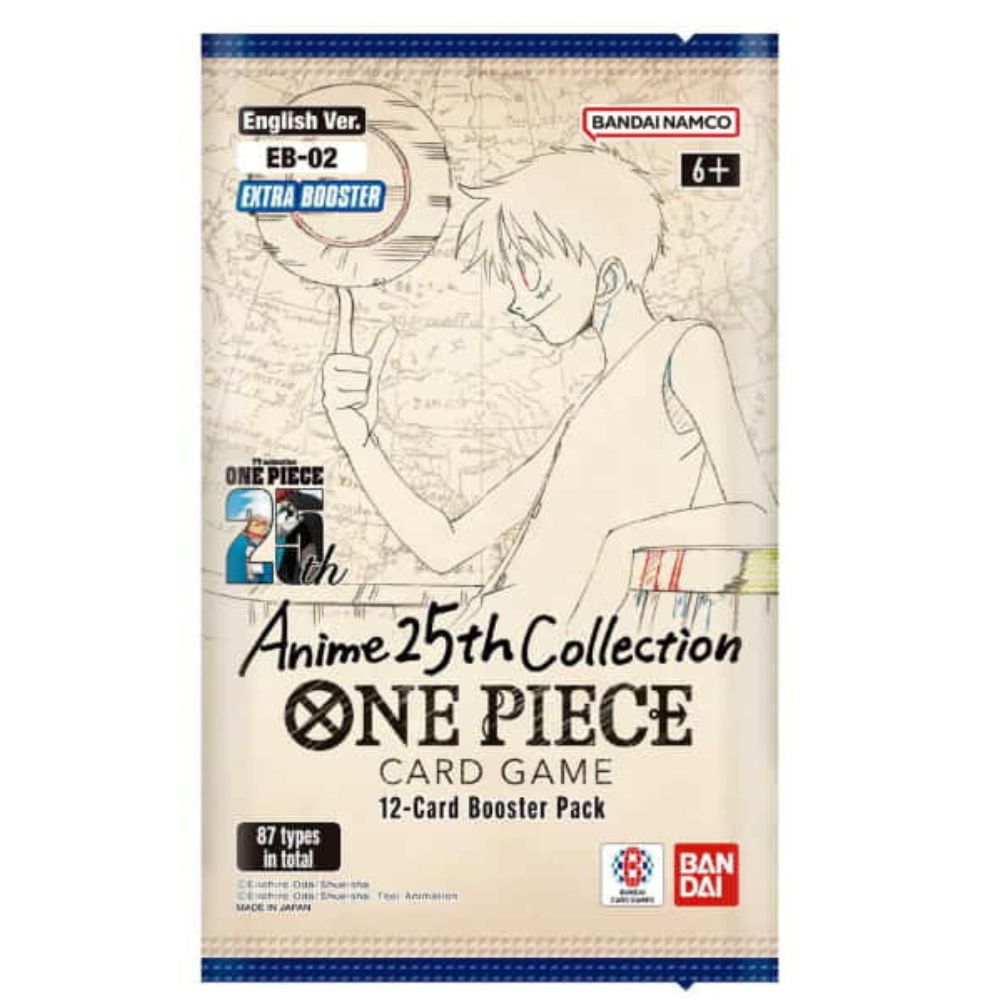 One Piece TCG Anime 25th Collection Booster Pack representing the Booster Pack Collection page