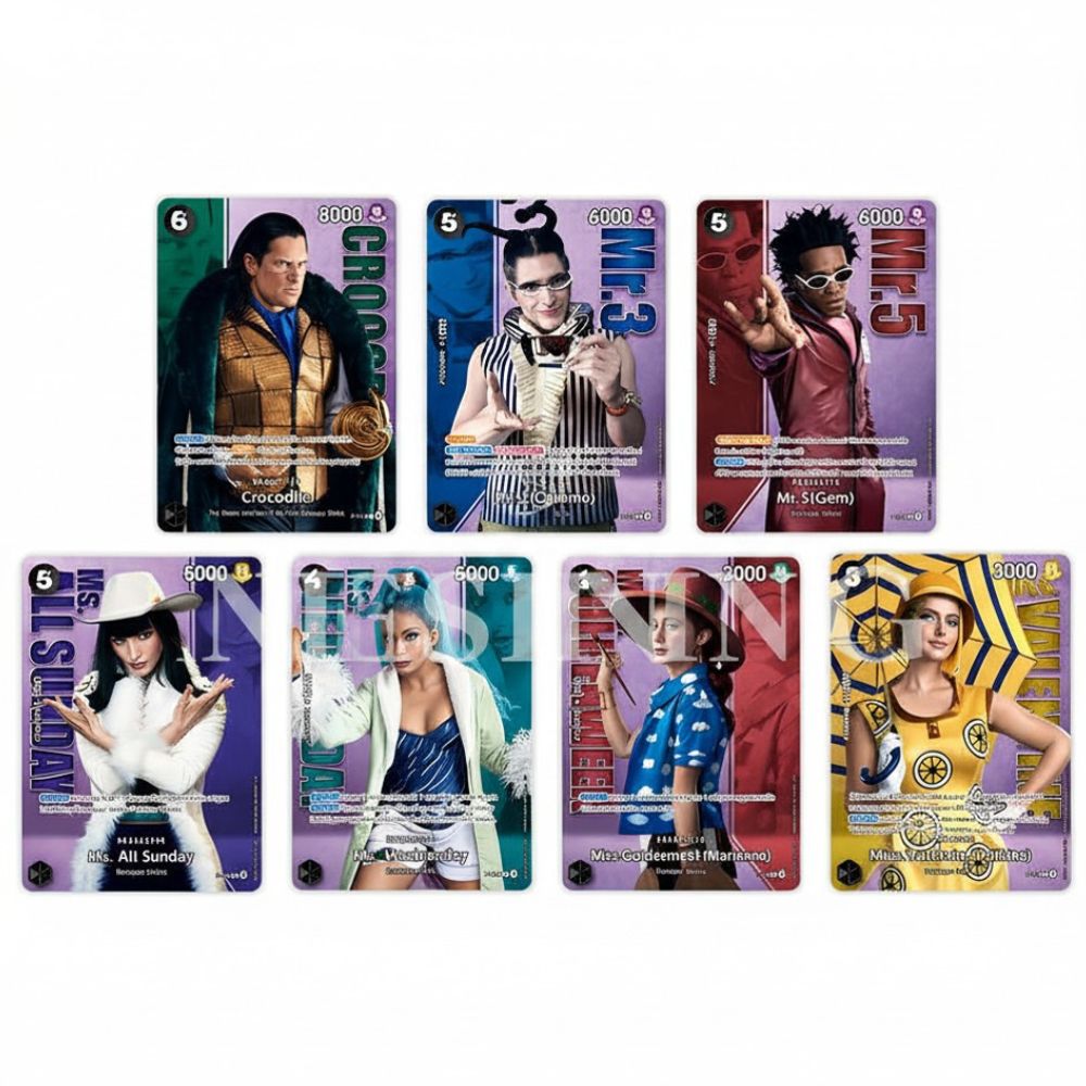 One Piece Live Action Edition Vol 2 Baroque Works Premium Card Collection  Cards