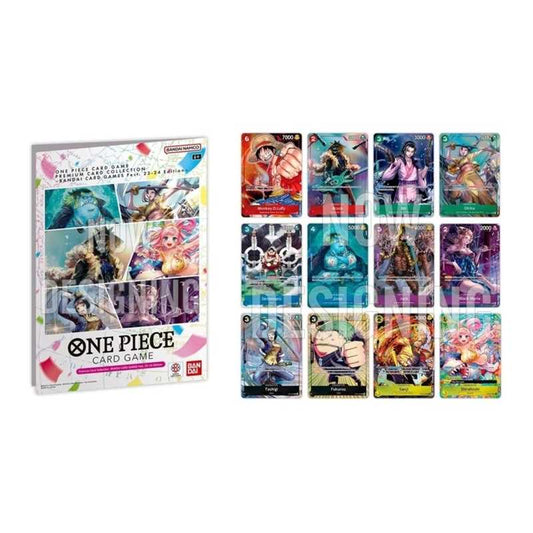 One Piece Card Game Premium Card Collection BANDAI CARD GAMES Fest 23-24 Edition sealed product with 12 alternate art cards