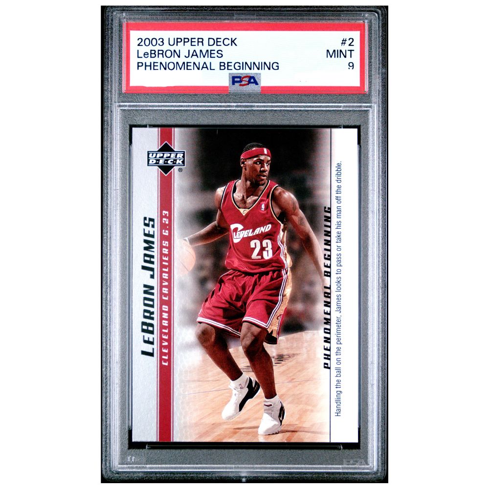 Official Basketball TCG PSA 9 card from Phenomenal Beginnings – Collectible Trading Card Game