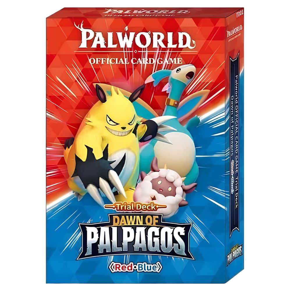 PalworldTCG Dawn of Palpagos Red_Blue Trial Deck