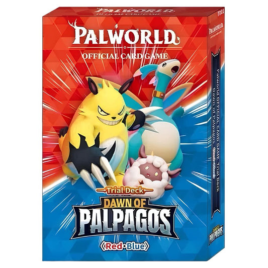 PalworldTCG Dawn of Palpagos Red_Blue Trial Deck