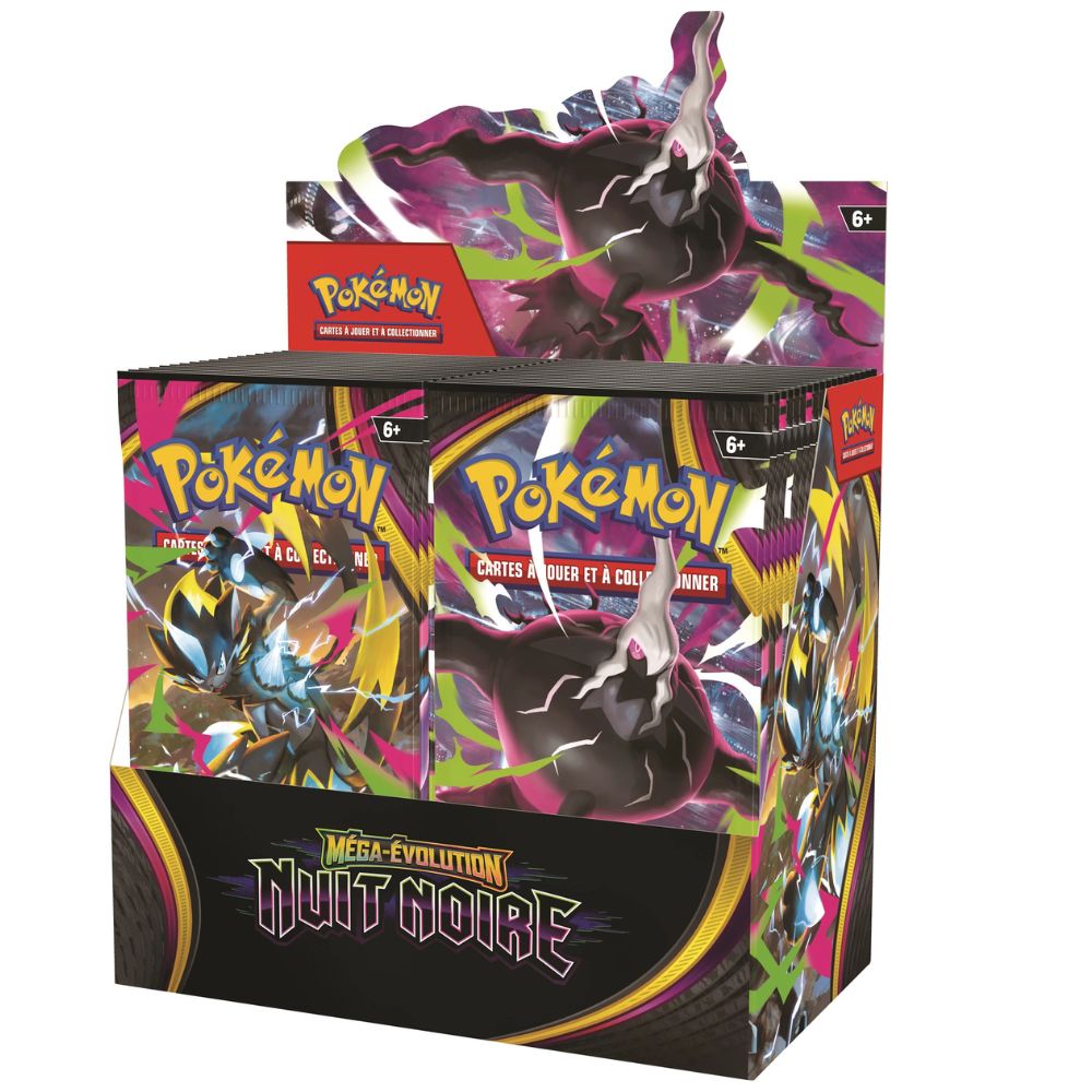 Pitch Black Booster Box Pokémon Mega Evolution ME05