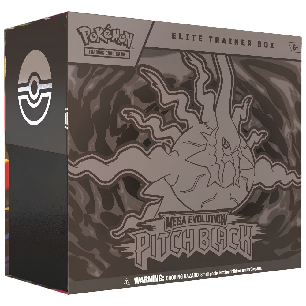 Mega Evolution Pitch Black Elite Trainer Box Pokemon ME05