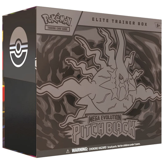 Mega Evolution Pitch Black Elite Trainer Box Pokemon ME05
