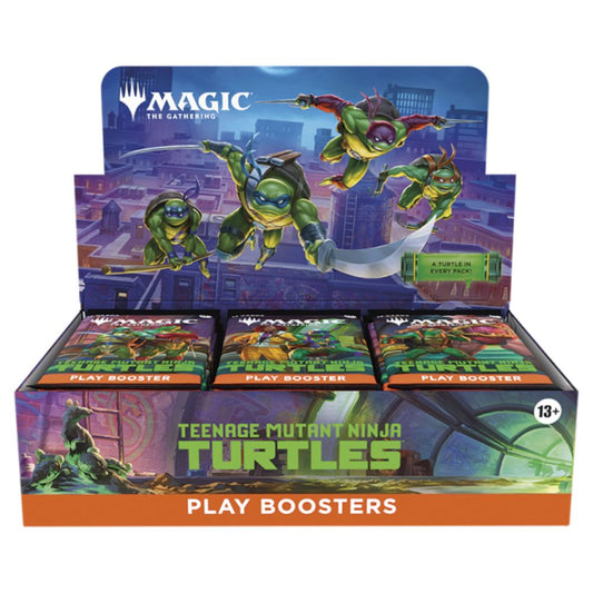 Official Magic The Gathering TCG Play Booster Box from Teenage Mutant Ninja Turtles – Collectible Trading Card Game Booster