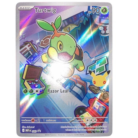 Official Pokemon TCG Promo Card from First Partner Illustration Collection – Collectible Trading Card Game Card