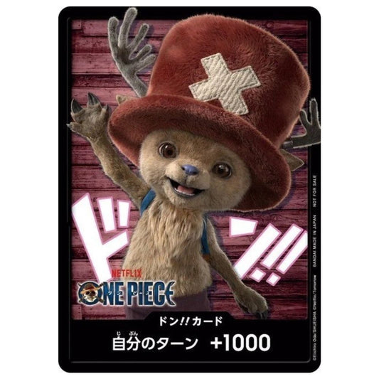 Official One Piece TCG Promo Card from Netflix Promotion – Collectible Trading Card Game Booster