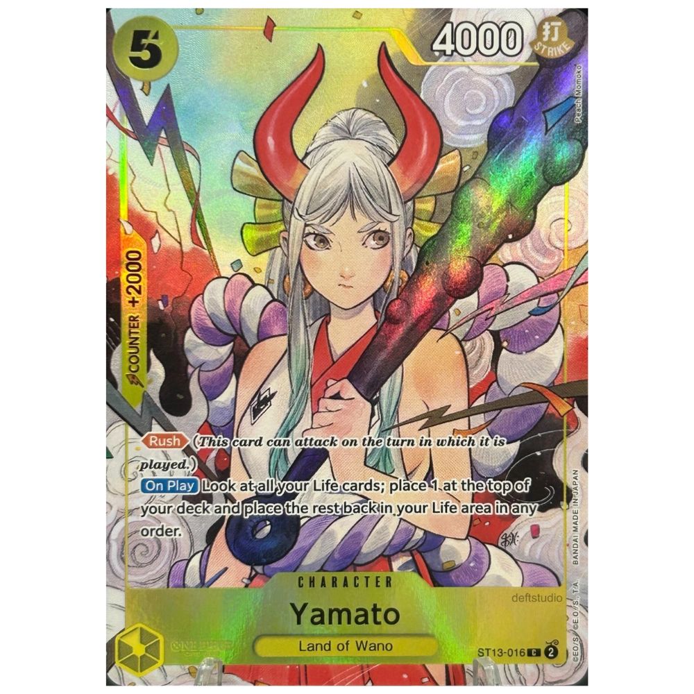Official One Piece TCG Promo Single Card from Ultra Deck The Three Captains – Collectible Trading Card Game Booster