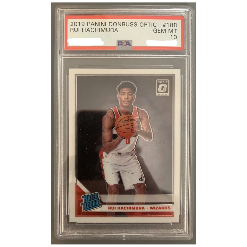 Official Basketball Card Rui Hachimura Donruss Optic 2019 PSA 10 – Collectible Trading Card