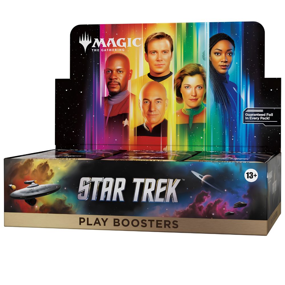 Magic The Gathering Star Trek TRK Play Booster Box with 30 English boosters