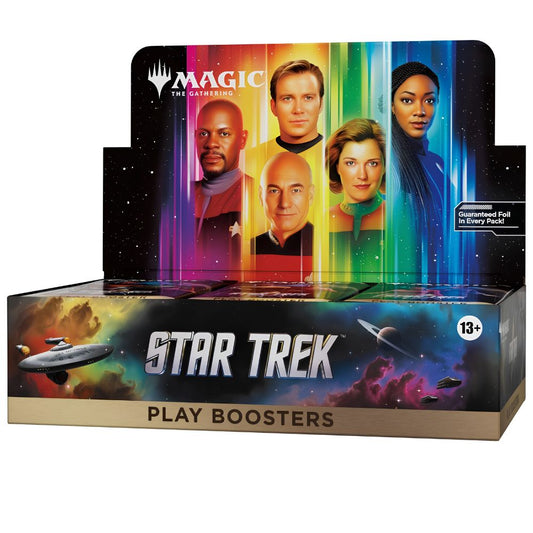 Magic The Gathering Star Trek TRK Play Booster Box with 30 English boosters