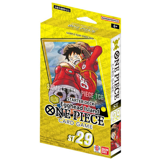 Official One Piece TCG Starter Deck from Egghead – Collectible Trading Card Game