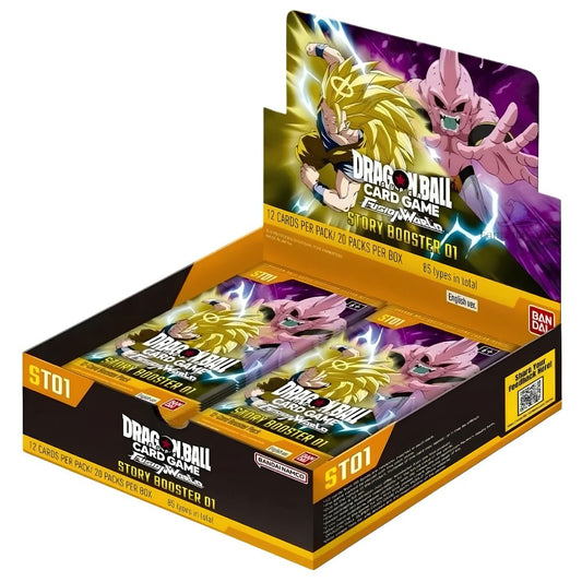 English Dragon Ball Super Card Game Fusion World Story Booster 01 ST01 booster box packaging