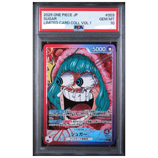 PSA 10 Sugar card from the One Piece Limited Card Collection Vol.1