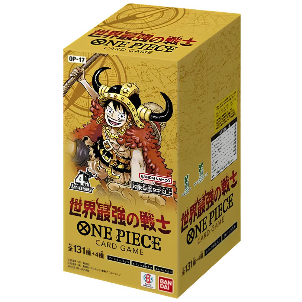 One Piece The Worlds Strongest Warriors OP17 Japanese booster box