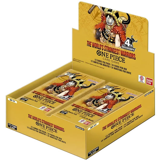 One Piece Card Game The World's Strongest Warriors OP17 English booster box