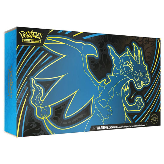 Official Pokémon TCG Ultra Premium Collection Mega Charizard X – Collectible Trading Card Game Box