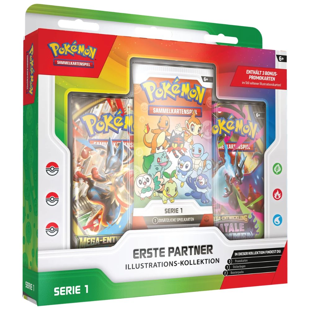 First Partner Illustration Collection Series 1 Pokémon TCG