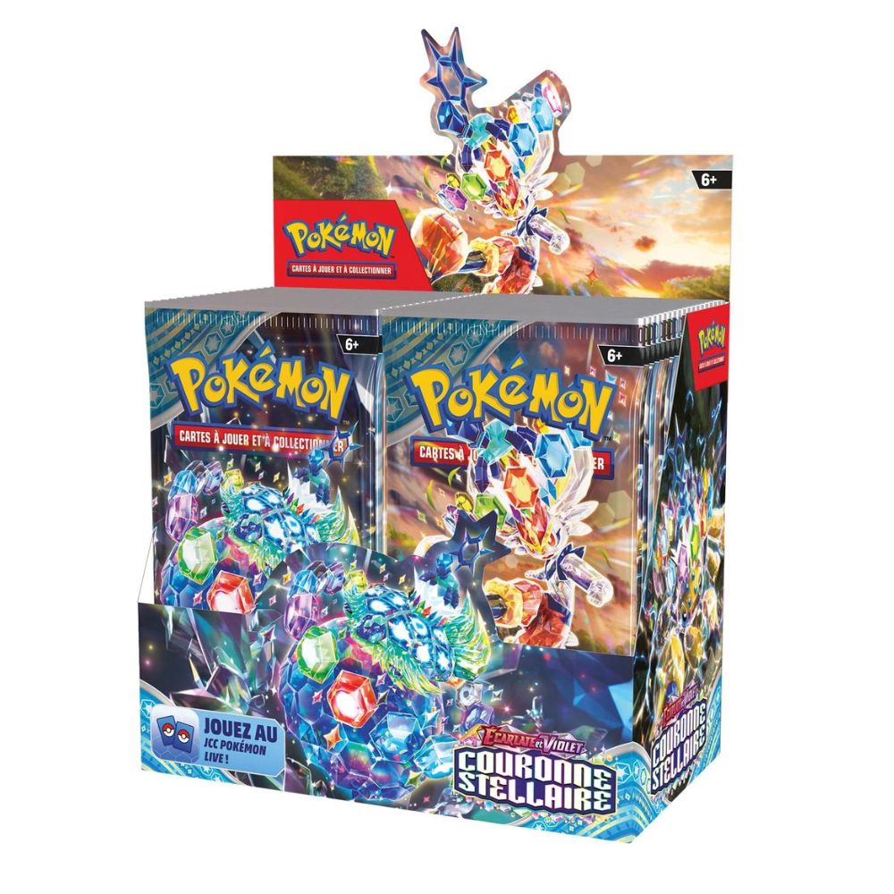 Coffret de boosters Couronne Stellaire SV07 Pokémon TCG