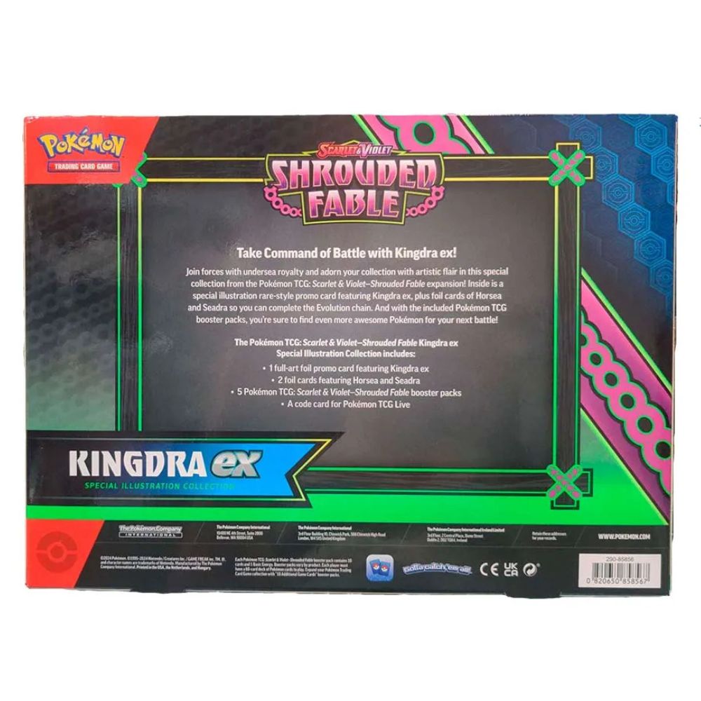 Shrouded Fable Kingdra ex Collector Box Pokémon Scarlet & Violet SV06.5