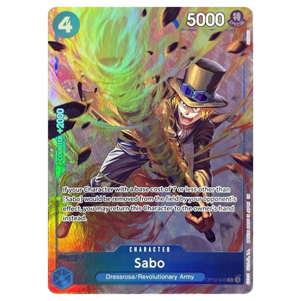 Sabo Promo Foil One Piece Best Selection Vol 4 OP10 049