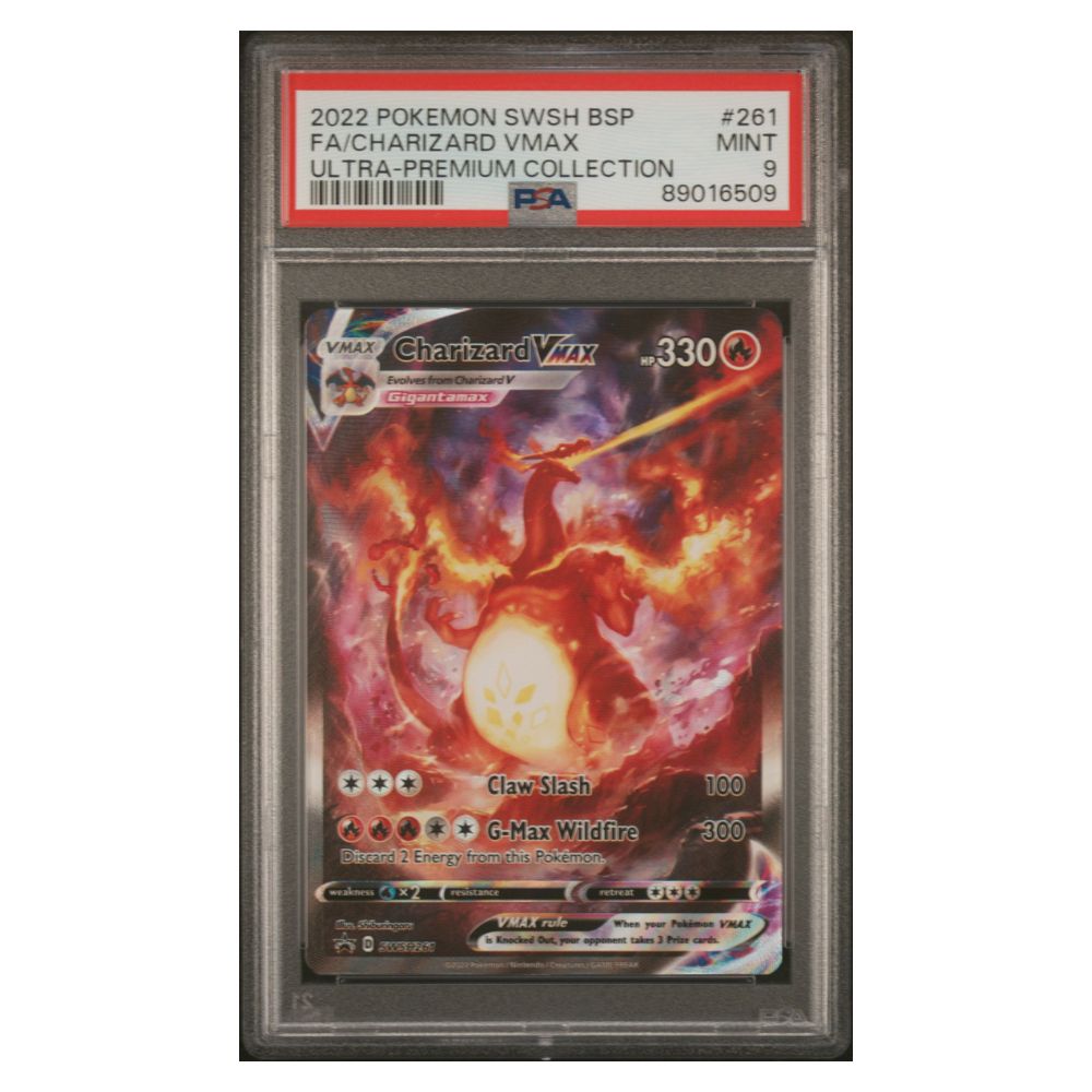 Full Art Charizard VMAX Collection Ultra-Premium PSA 9