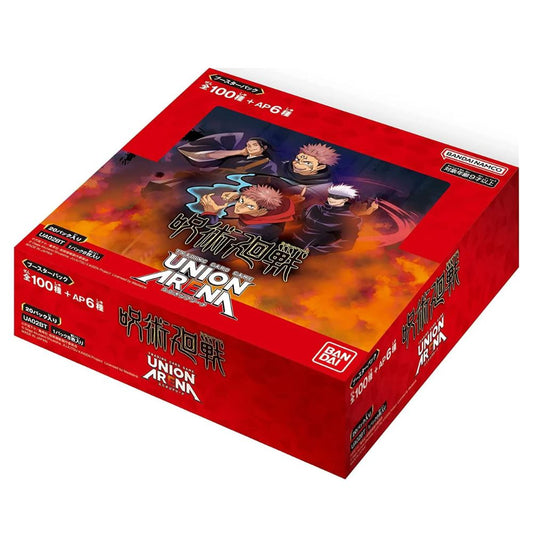 BANDAI UNION ARENA Booster Box Jujutsu Kaisen UA02BT