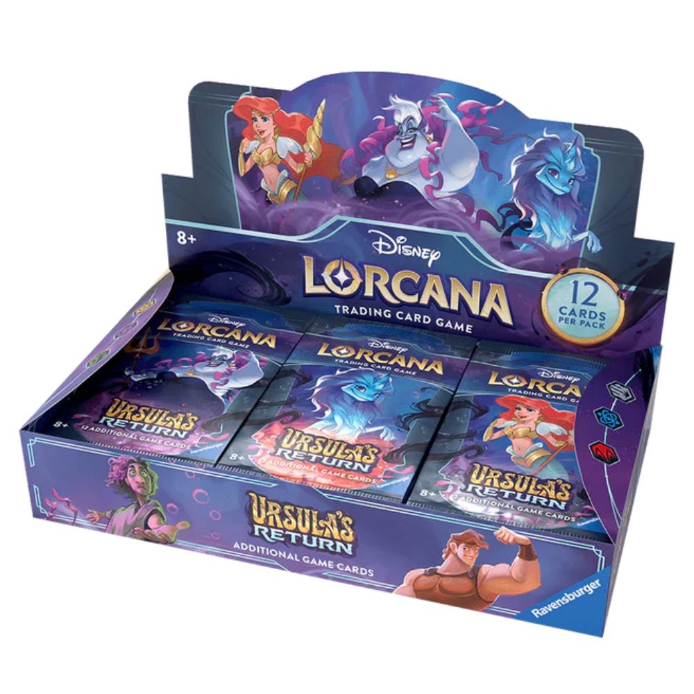 Boîte Booster Le Retour d'Ursula Disney Lorcana TCG