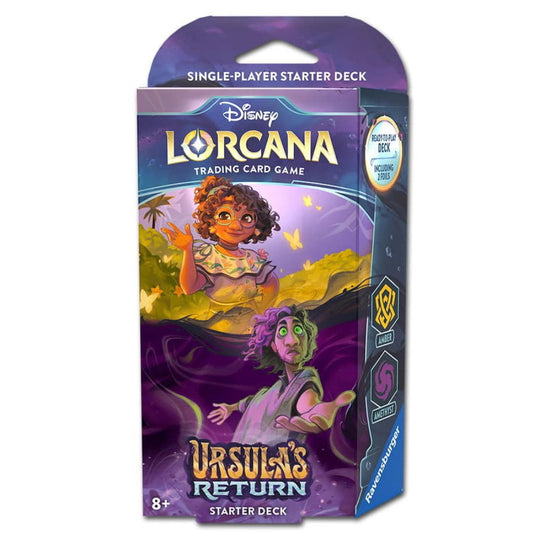 Ursulas Rückkehr-Starterset – Bernstein und Amethyst, Disney Lorcana TCG