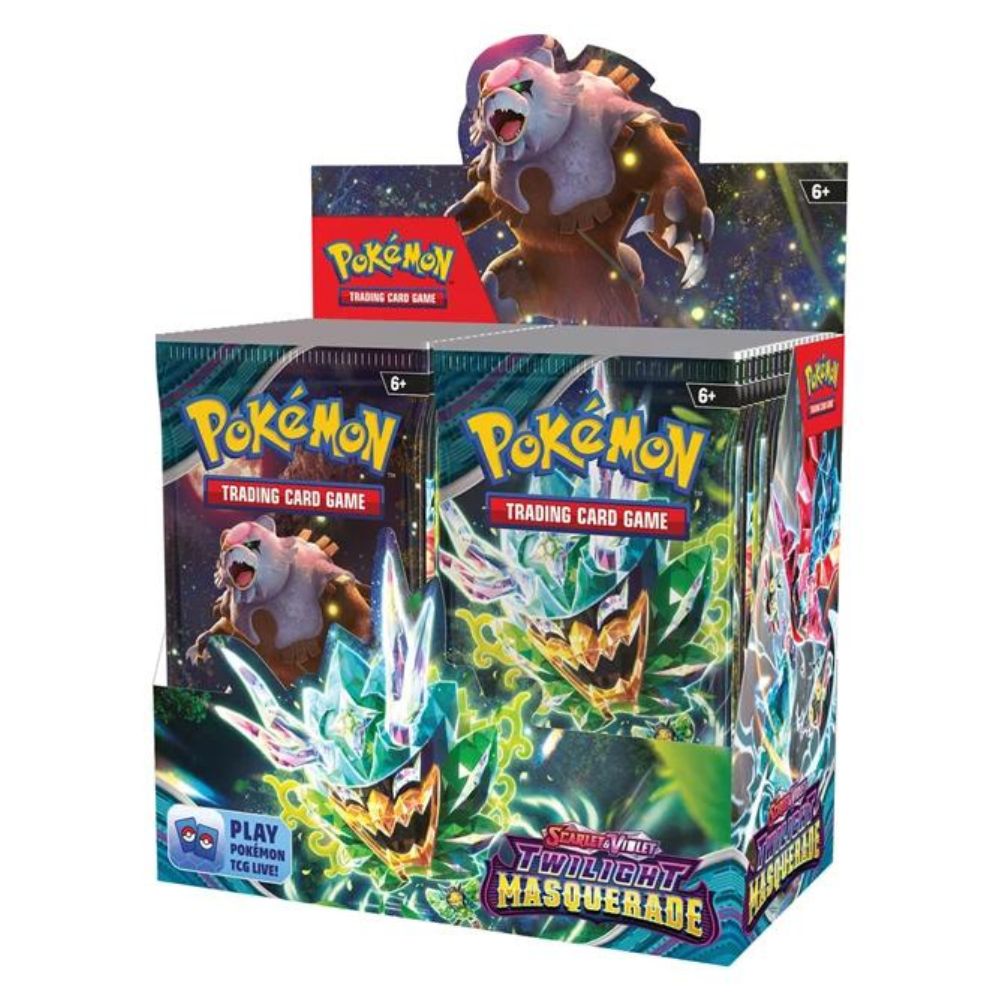 Boîte Booster Twilight Masquerade JCC Pokémon SV06