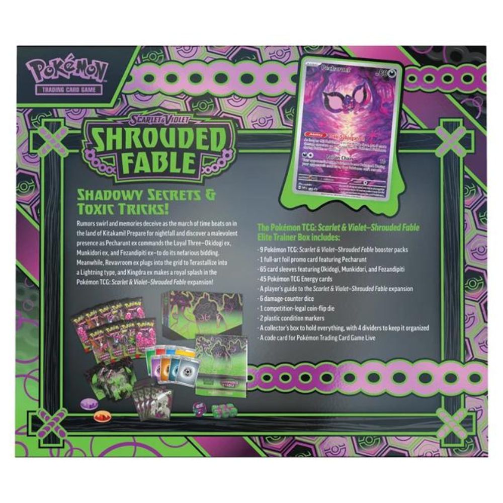 Elite Trainer Box Fable Nébuleuse Pokémon SV06.5