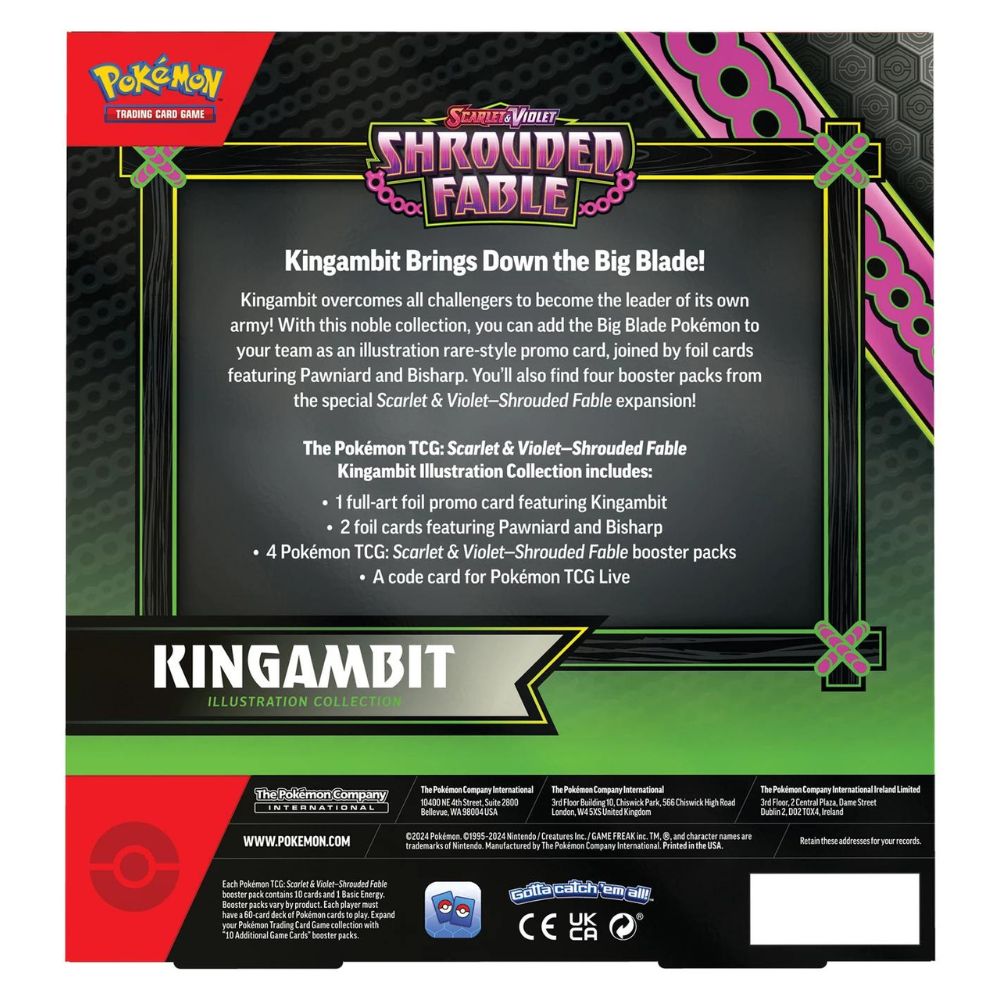 Kingambit Illustration Collection Pokémon SV06.5 Fable Nébuleuse 2024