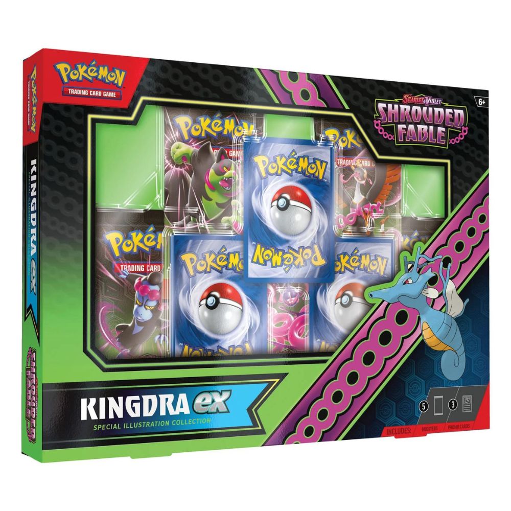 Greninja / Kingdra Boxes Lot de 2 Pokémon SV06.5 Fable Nébuleuse Précommande