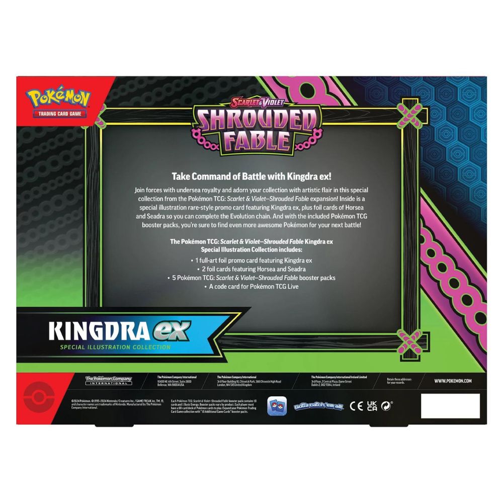 Greninja / Kingdra Boxes Lot de 2 Pokémon SV06.5 Fable Nébuleuse Précommande