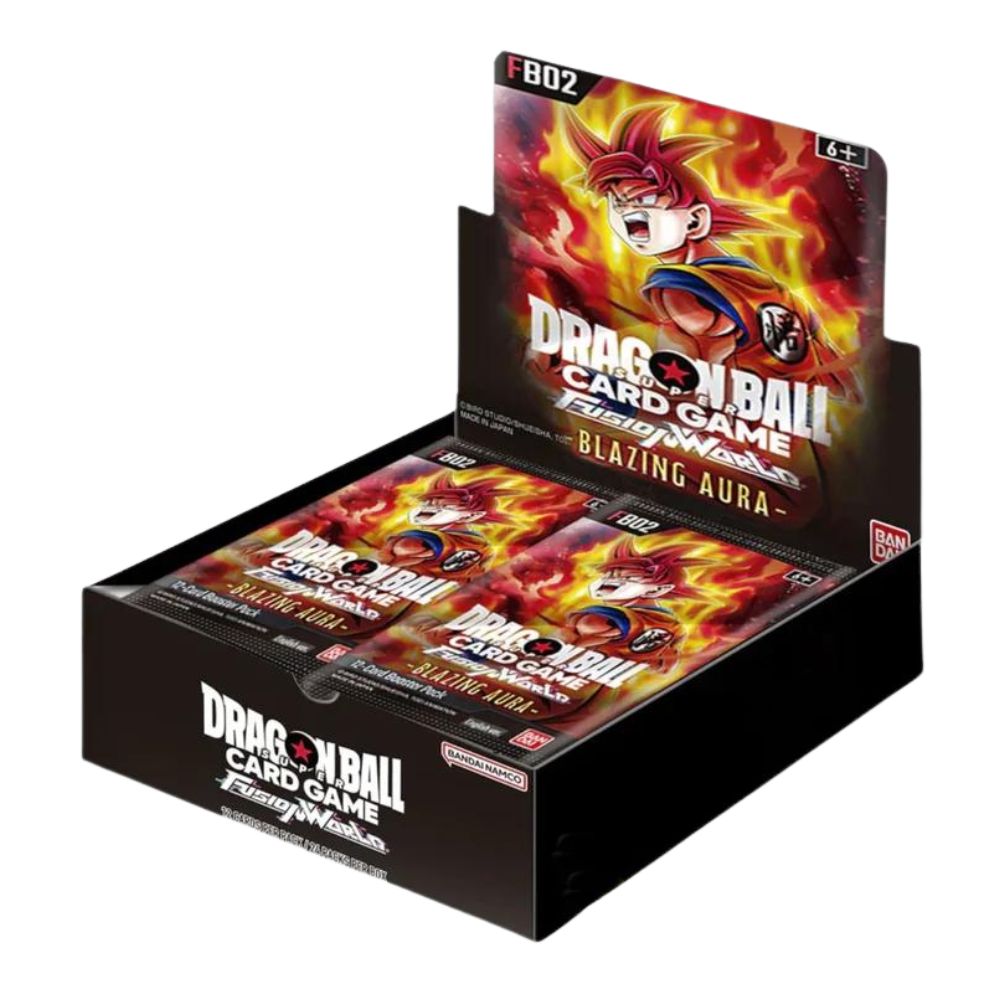 Blazing Aura Booster Box Dragon Ball Super Fusion World FB02