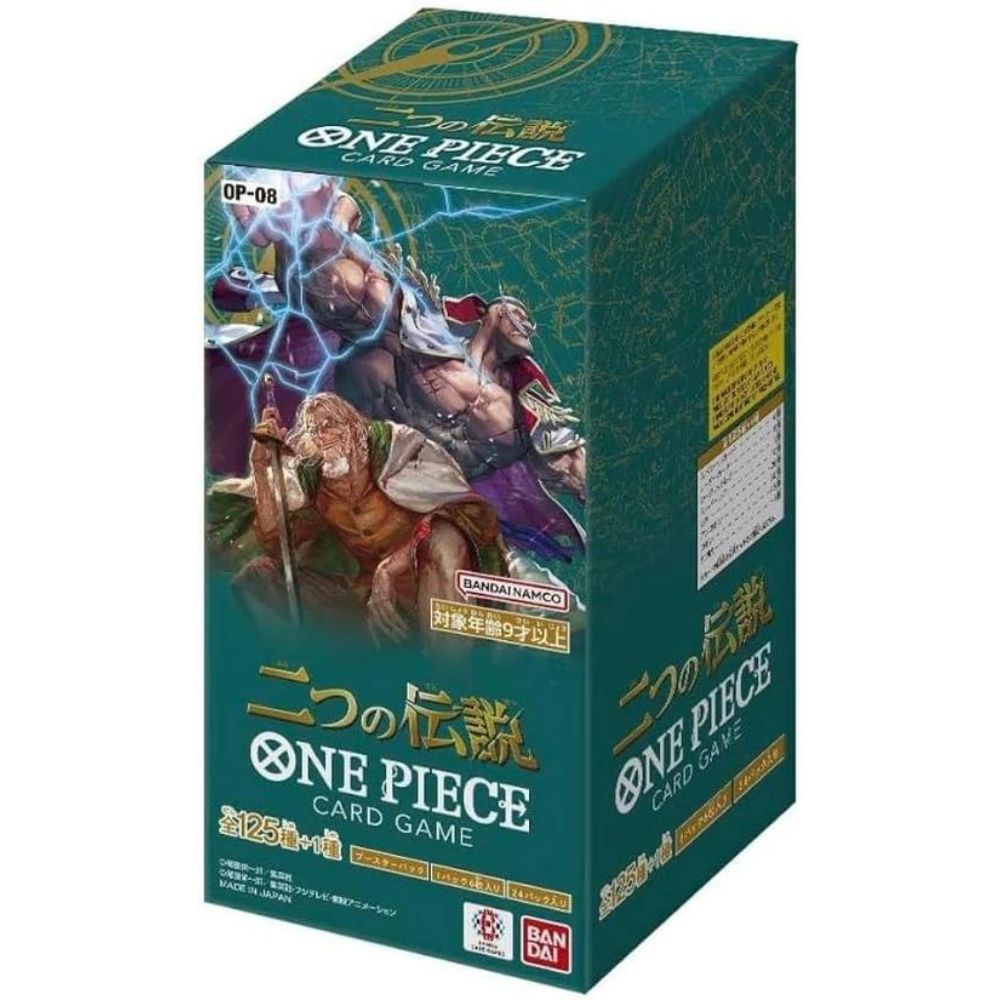 Two Legends Booster Box 2024 One Piece Card Game OP-08 Japanese