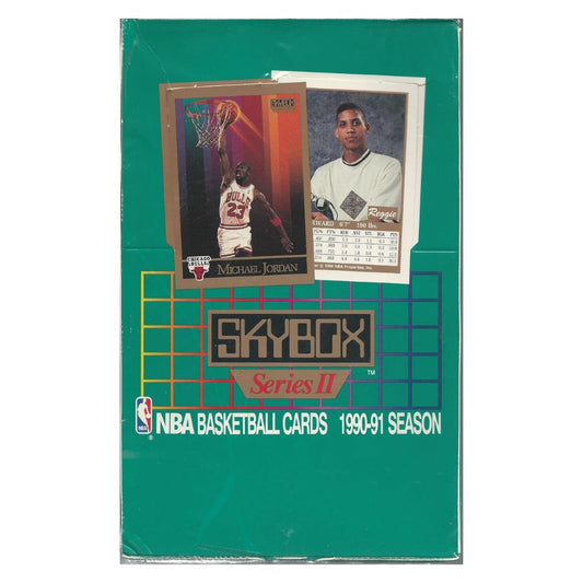 Skybox 1990-91 Basketball Cards Series 2 Box