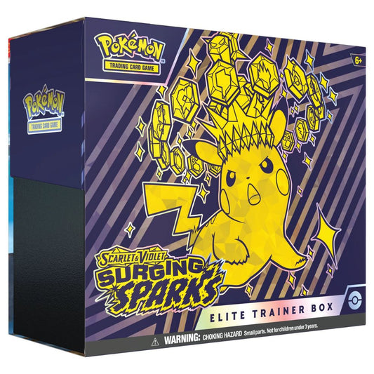 Surging Sparks Elite Trainer Box SV08 Pokémon Sammelkartenspiel