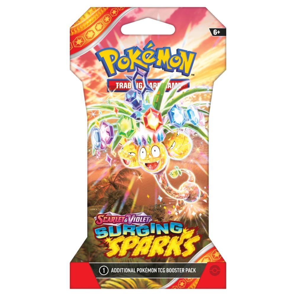 Booster de cartes Pokémon SV08 Surging Sparks : Scarlet &amp; Violet