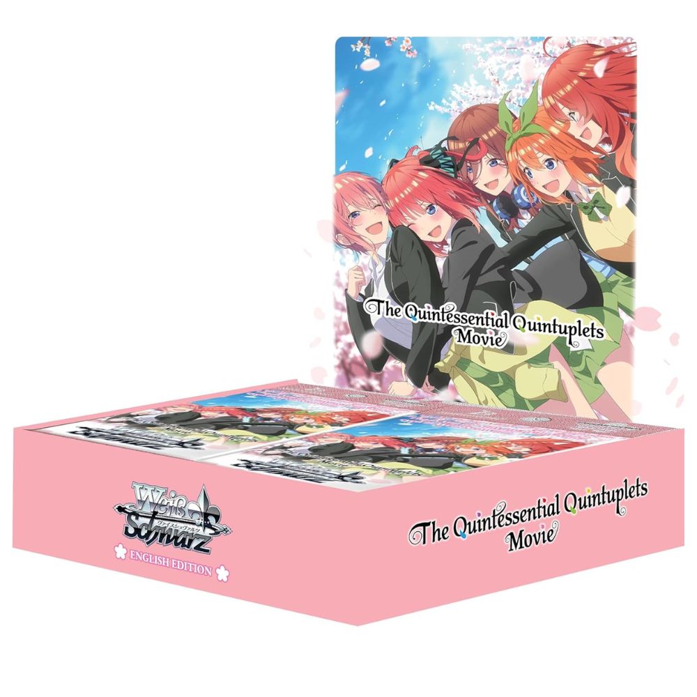 Coffret de boosters du film Weiss Schwarz : Les Quintuplées par excellence